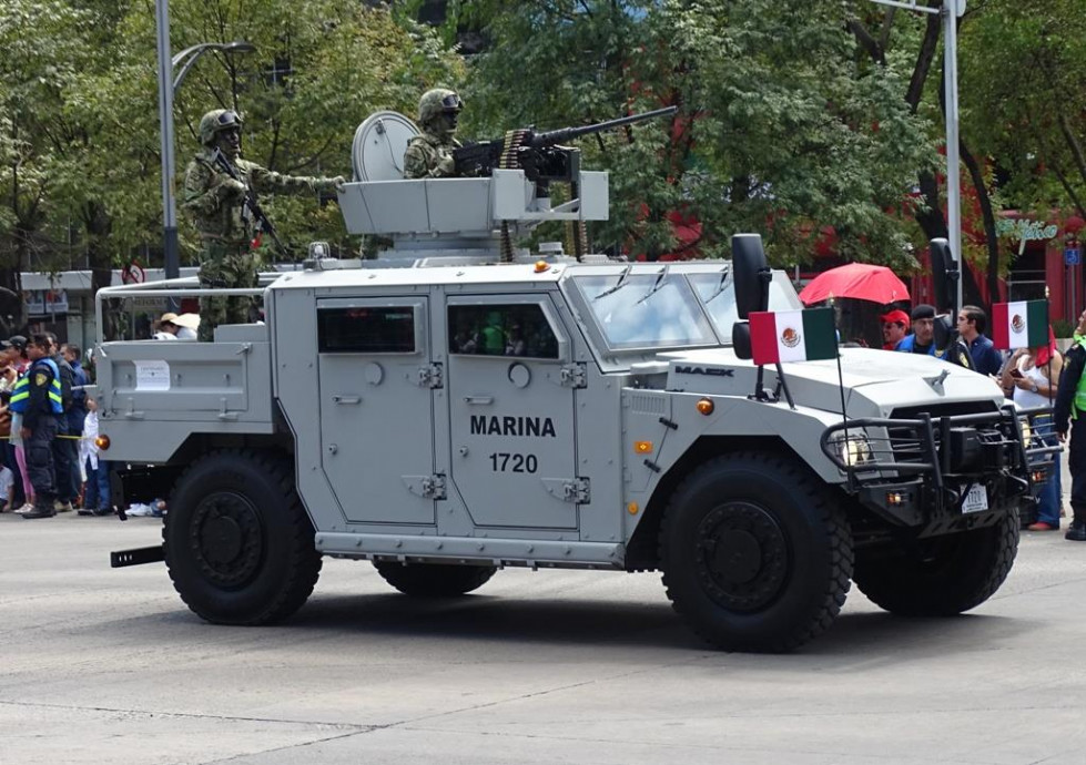 Sherpa fabricados por la compañía norteamericana Mack Defense adquirido por la armada mexicana en 2015. Foto: JAQC.