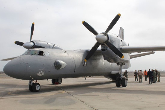 An-32B FAP-324 tras inspección de 1.800 horas, en agosto de 2016. Foto: Fuerza Aérea del Perú.