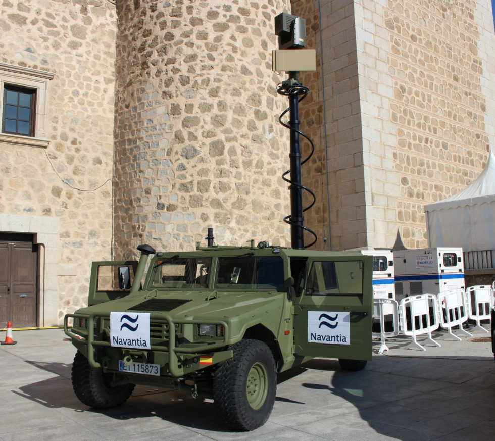 Prototipo del Vehículo de Vigilancia Terrestre VVT de Navantia. Foto: Infodefensa.com