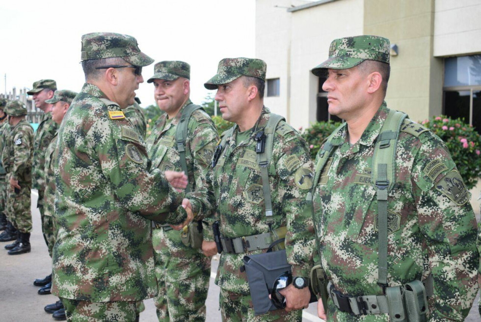 El encuentro: Foto: Ejército.