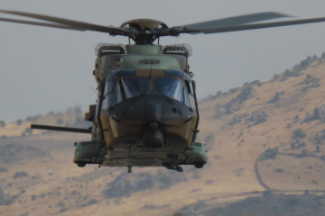 Helicóptero NH90, uno de los programas que recoge el nuevo ciclo inversor. Foto: Ejército de Tierra