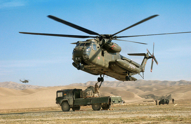 Helicóptero CH-53 del Ejército alemán. Foto: Frank Krautscheid  Bundeeswehr