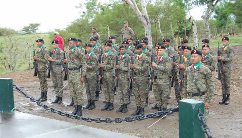 La mayoría de áreas del Ministerio de Defensa dominicano recibirá aumentos presupuestarios este 2018. Foto: M. de Defensa de R. Dominicana.