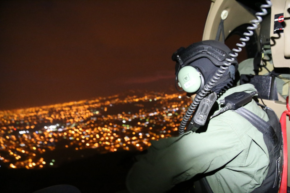 El Servicio de Vigilancia Aérea de Costa Rica reforzó patrullajes en 2017. Foto: Ministerio de Seguridad de Costa Rica.