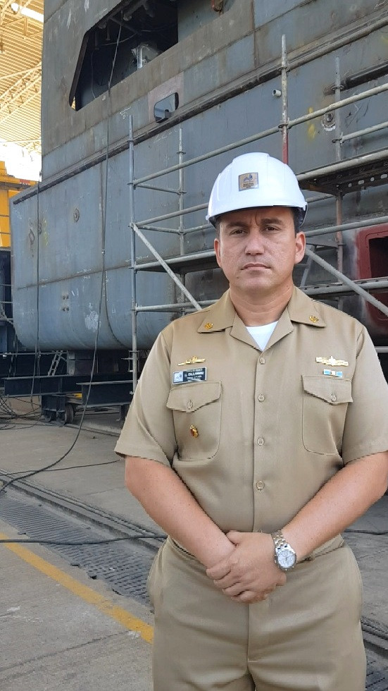 El capitán de fragata Rafael Callamand. Foto: Infodefensa.com