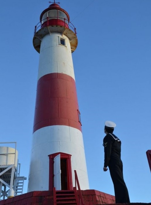 Uno de los faros chilenos modernizados. Foto: Armada de Chile