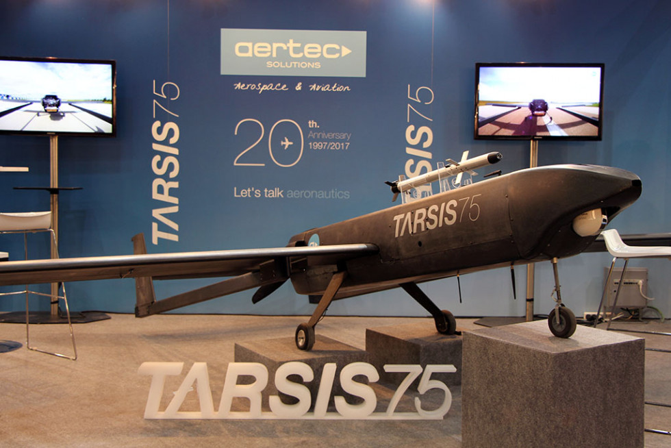 El dron Tarsis 75 de Aertec Solutions