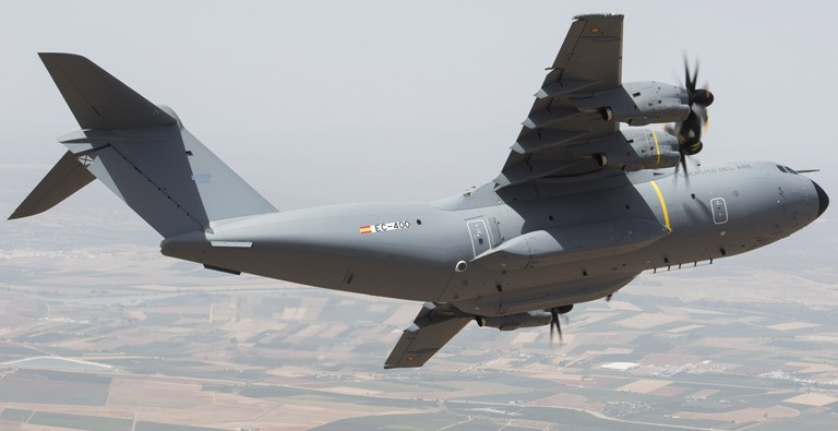 A400M en vuelo. Foto: Airbus