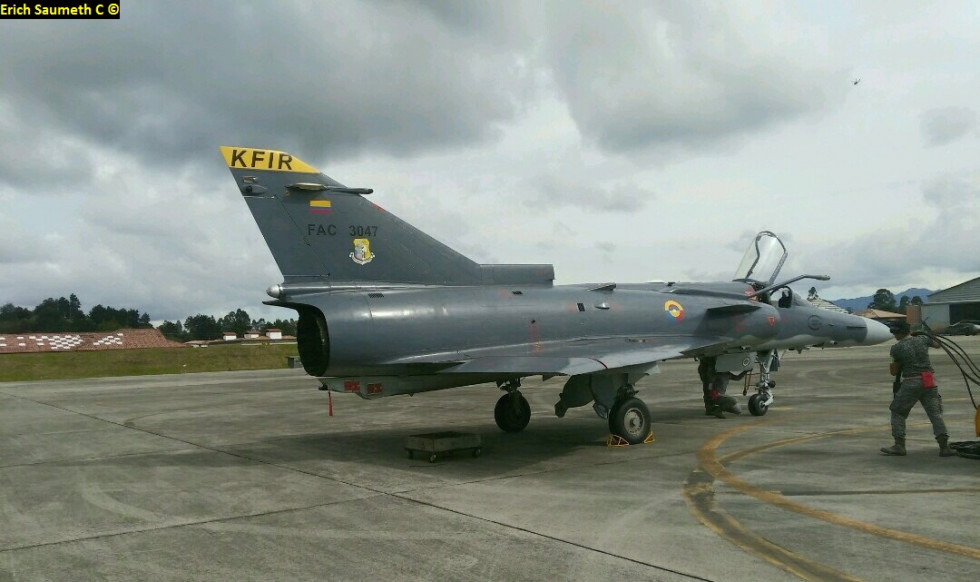 Kfir C10 de la FAC. Foto: Erich Saumeth C.