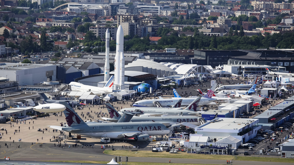 Presencia de Airbus en una edición anterior de la exposición de Le Bourget. Foto: Paris Air Show