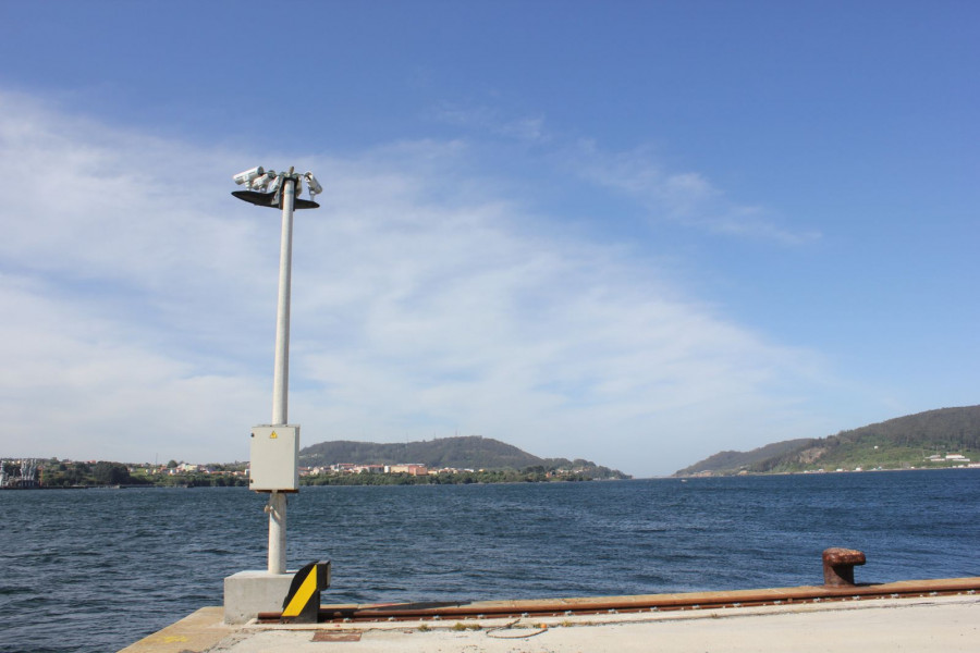Cámaras de vigilancia del SVAP de Ferrol. Foto: Infodefensa.com
