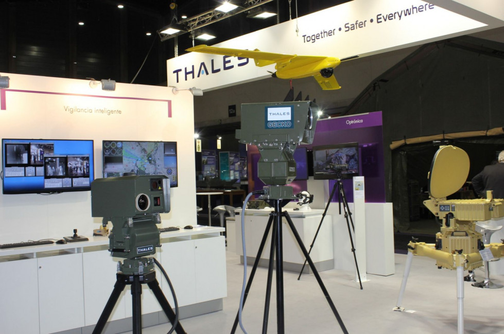 Stand de Thales en Homsec. Foto: Infodefensa.com