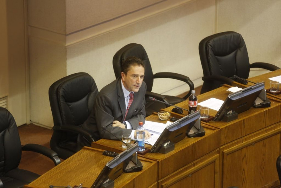 Ministro de Defensa de Chile José Antonio Gómez. Foto: Defensa.cl