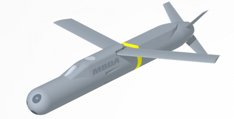 Recreación de una SmartGlider. Imagen: MBDA