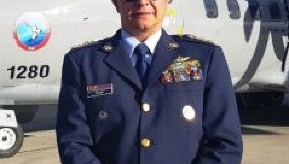 General Carlos Bueno, comandante Fuerza Aérea Colombiana. Foto: Erich Saumeth C.