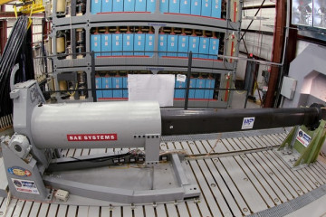 160601 canon electromagnetico riel electromagnetic railgun baesystems