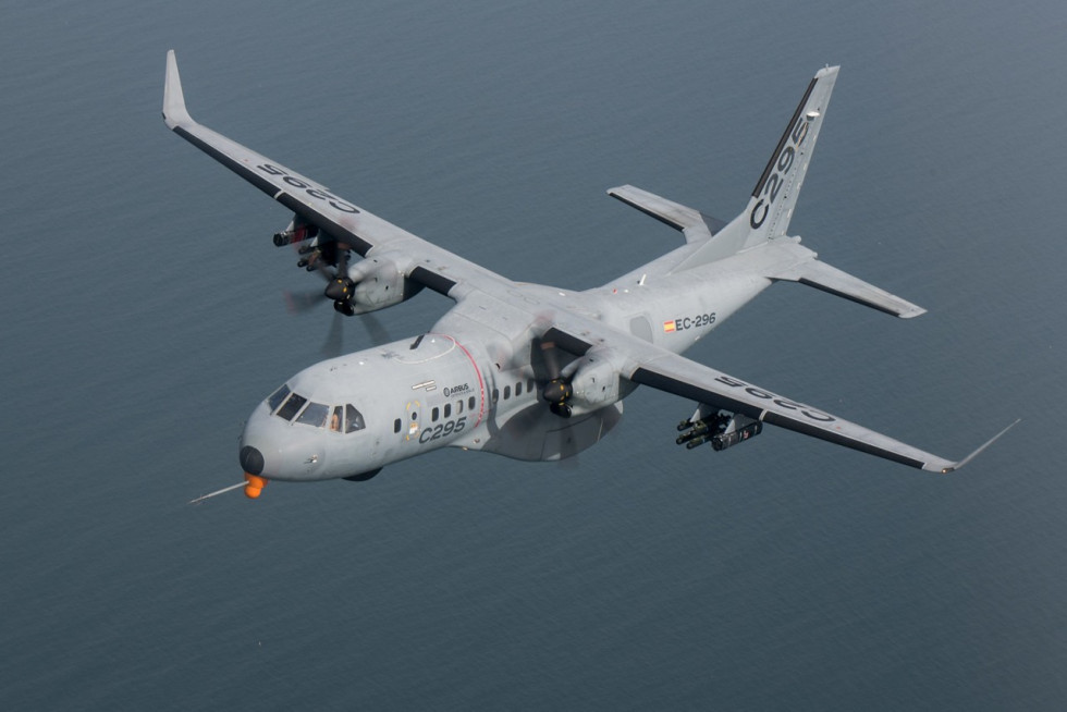 Avión armado C295 Armed ISR. Foto: Airbus