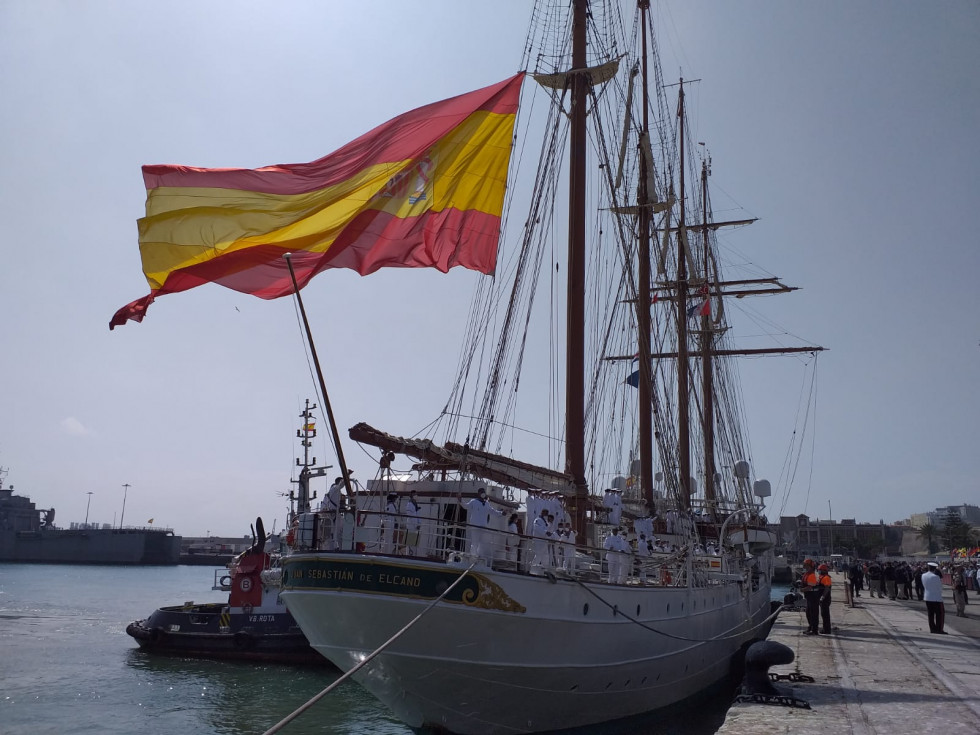 Buque elcano armada cadiz