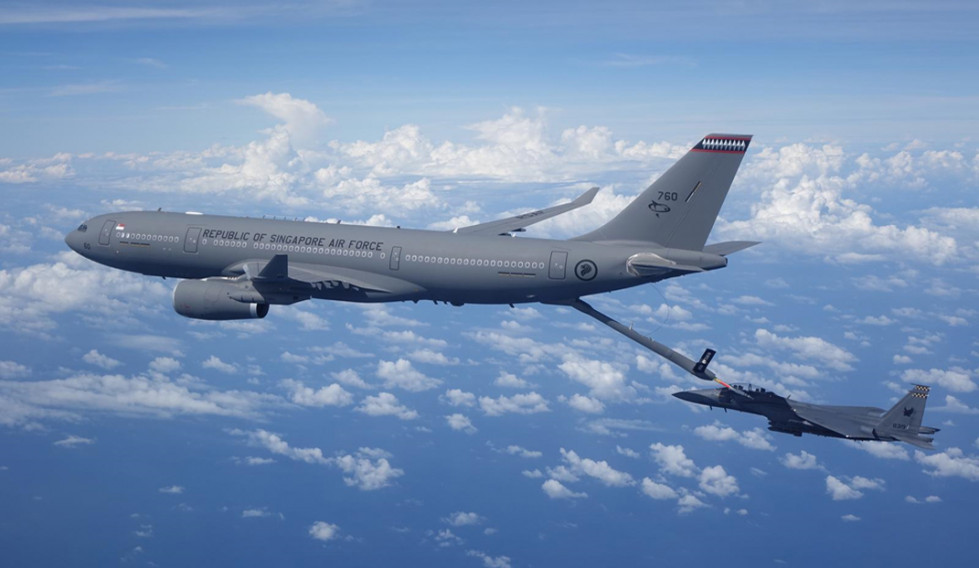 Avión cisterna A330 MRTT. Foto: Airbus