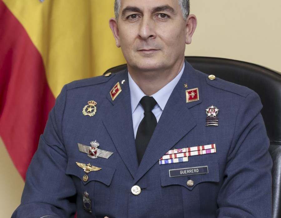 General de brigada Antonio Javier Guerrero Mochón. Foto: Ejército del Aire