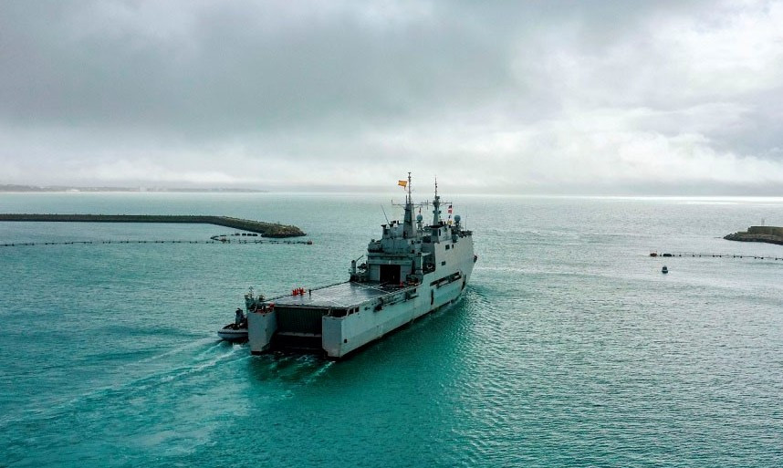 El Buque Anfibio Castilla Pone Rumbo A La Operación Atalanta En Aguas ...