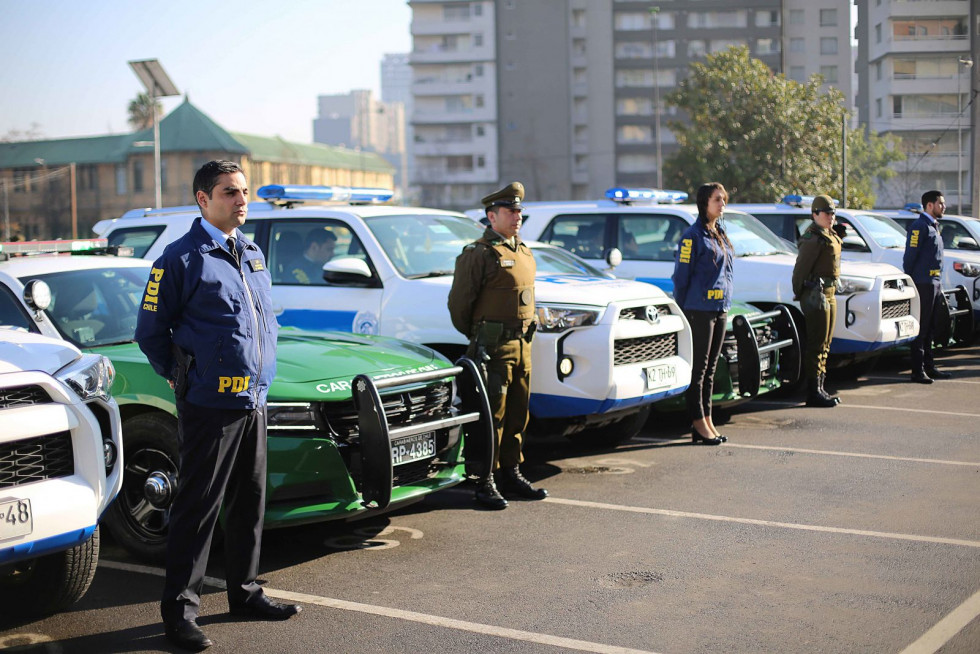 Carabineros y la PDI de Chile recibirán más del 90 de la partida de seguridad pública 2021. Foto: Ministerio del Interior