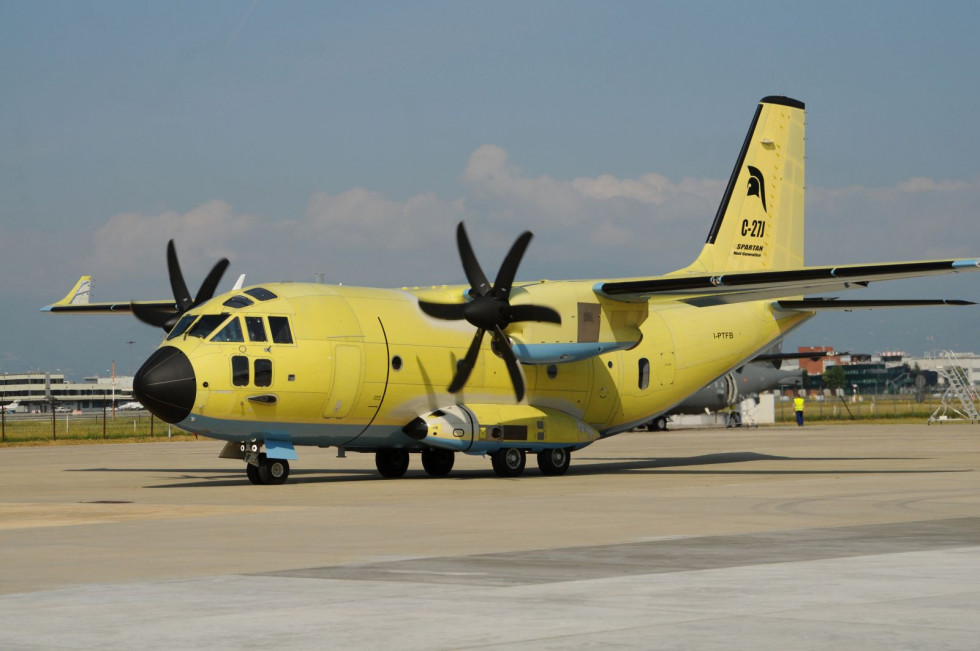 Avión C-27J Next Generation. Foto: Leonardo