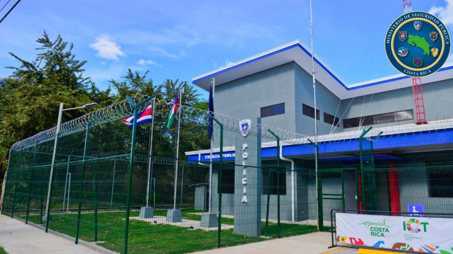 Nueva delegación policial en Tamarindo. Foto: Ministerio de Seguridad de Costa Rica