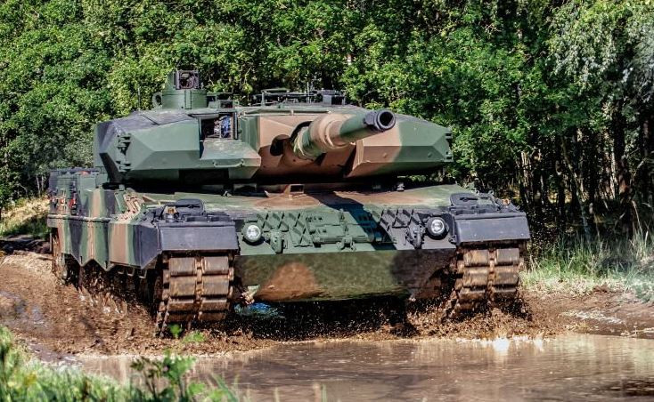 Carro de combate Leopard 2. Foto: ZM-Bumar Labedy