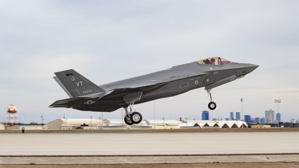 Avión de combate F-35. Foto: Lockheed Martin