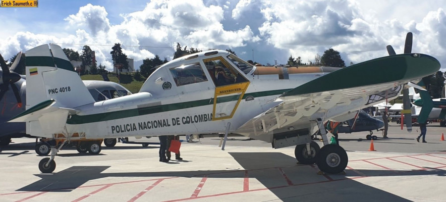 Avión AT-80F. Foto: Infodefensa.com