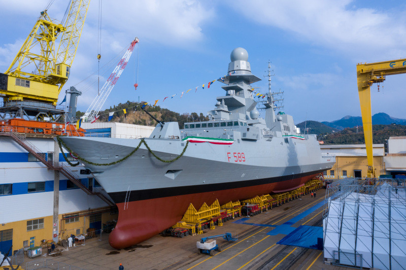 Fragata Fremm Emilio Bianchi. Foto: Fincantieri