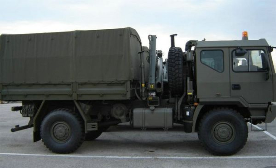 Camión Iveco. Foto: Ejército de Tierra