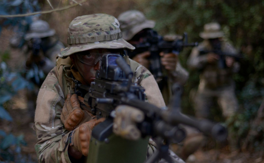 La Escuela de Fuerzas Especiales es la unidad responsable de la formación de los Buzos Tácticos y Comandos IM. Foto: Armada de Chile