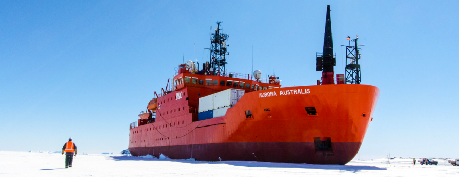 Aurora Australis. Foto: P&O Maritime Services