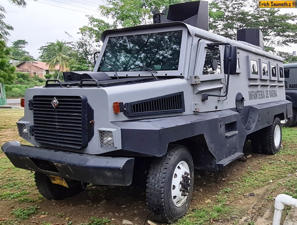 Vehículo MRAP CXT 7300. Fotos: Infodefensa.com