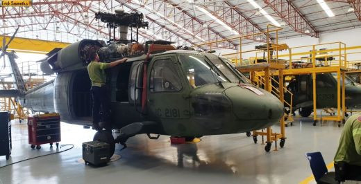 Blackhawk del Ejército Colombiano. Foto: Infodefensa.com