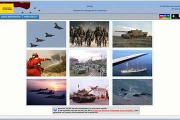 Sistema Sicad del Ministerio de Defensa de España. Foto: Ministerio de Defensa de España