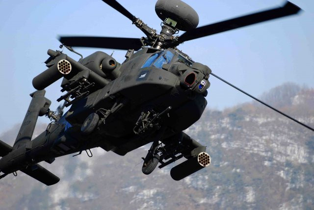 Helicóptero AH-64 Apache. Foto: Ejército de Estados Unidos