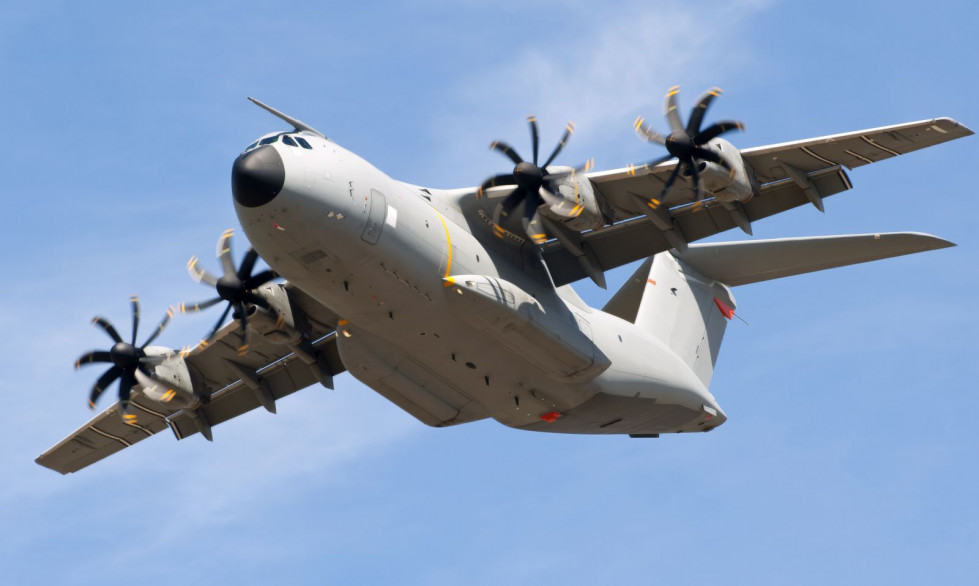 Avión A400M. Foto: Airbus