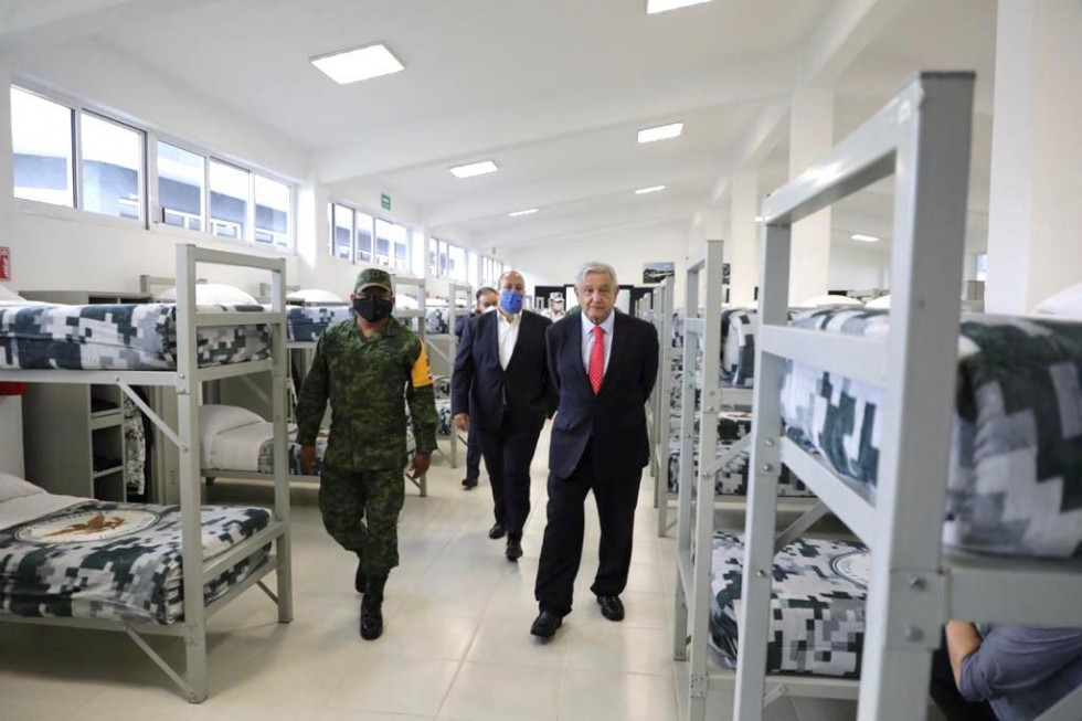 Foto: Presidencia de la República  Inauguración Guardia Nacional