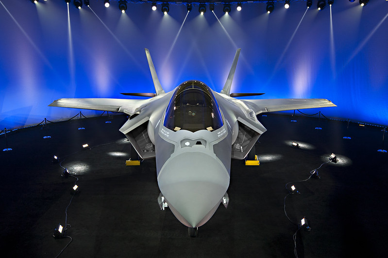 Avión de combate F-35. Foto: Lockheed Martin