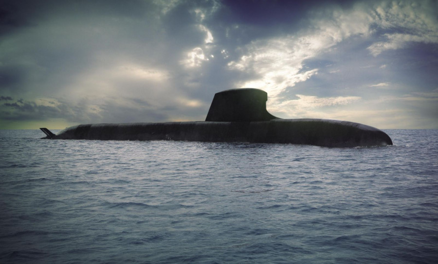 Aspecto del futuro submarino Attack. Imagen: Naval Group Australia