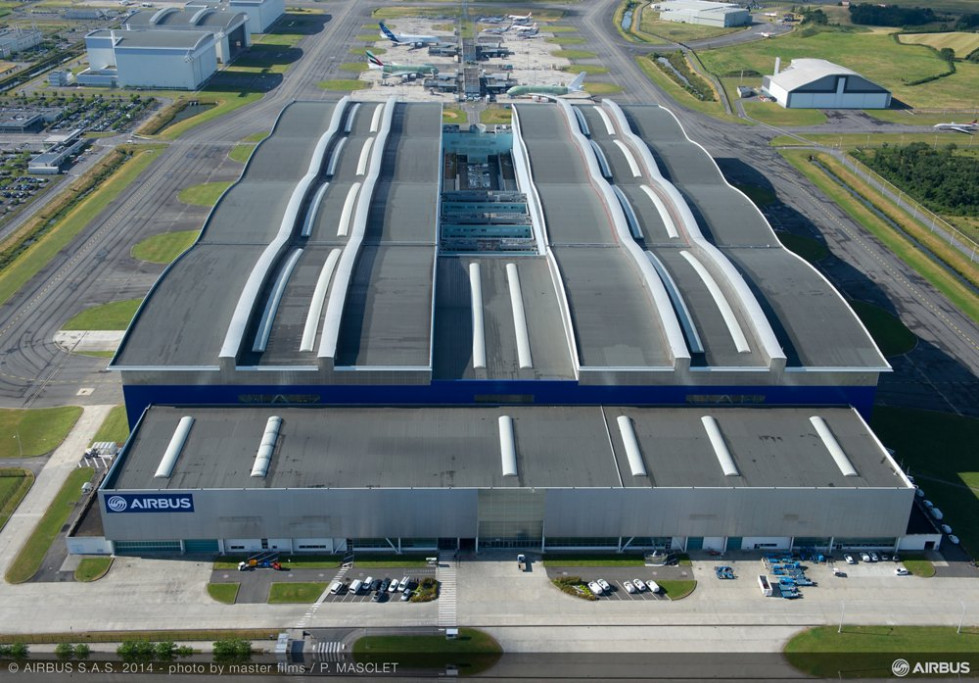 Instalaciones de Airbus en Toulouse. Foto: Airbus