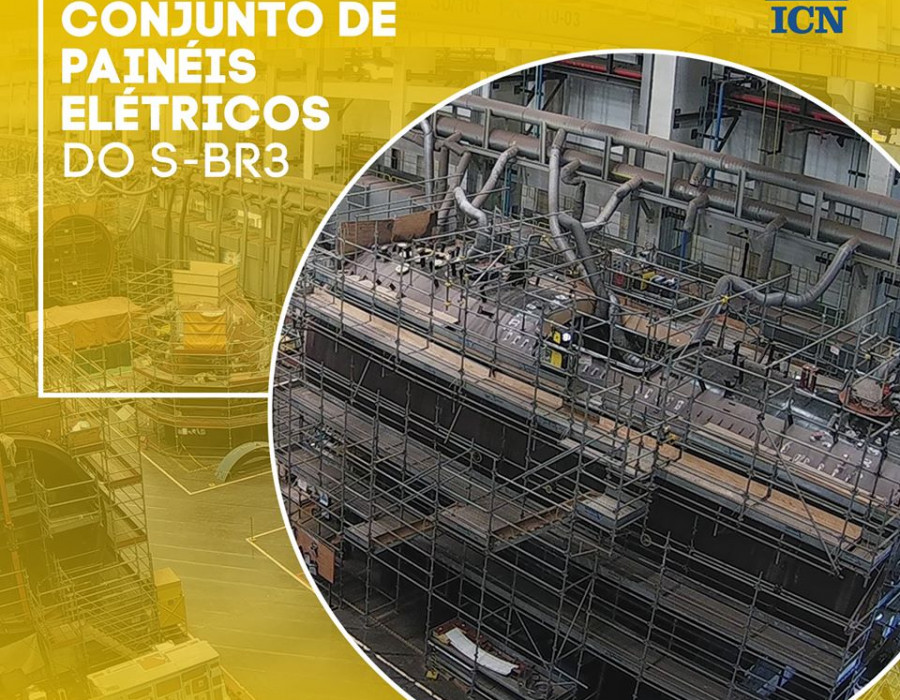 Integração dos sistemas elétricos conta com participação da Base Industrial de Defesa brasileira. Imagens: ICN