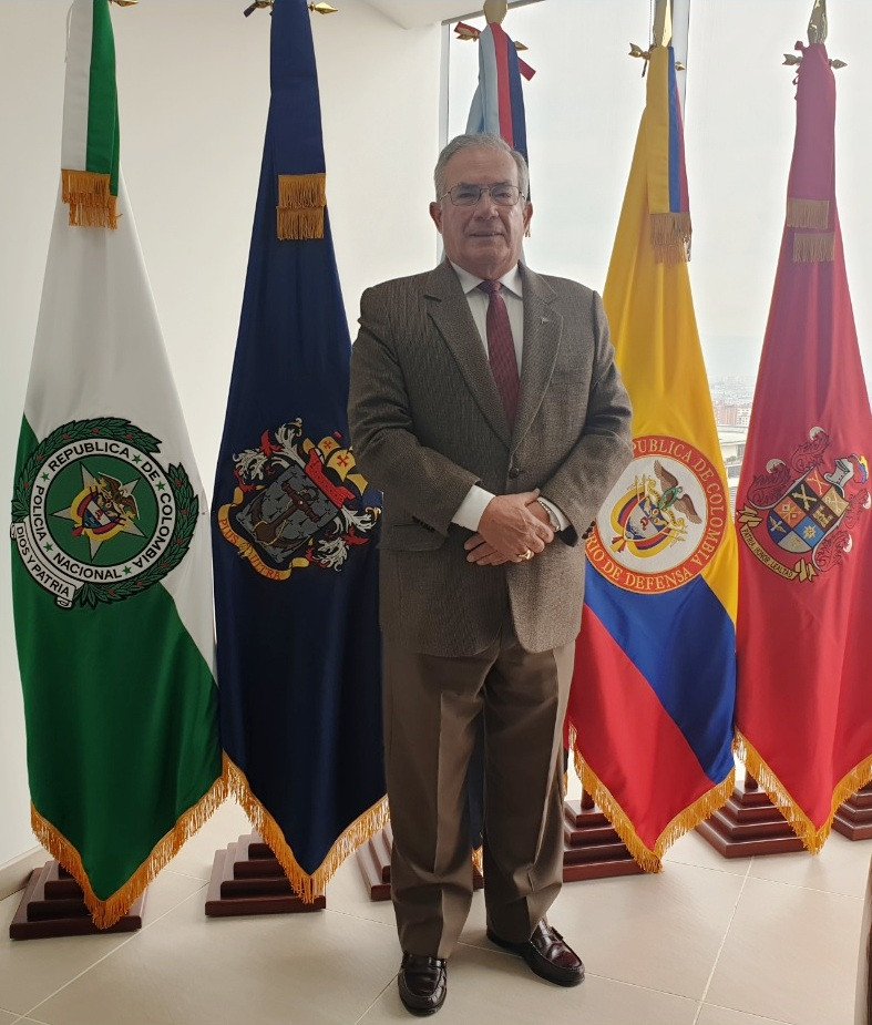 Viceministro de la Defensa para el GSED, almirante r David R. Moreno. Foto: Infodefensa.com