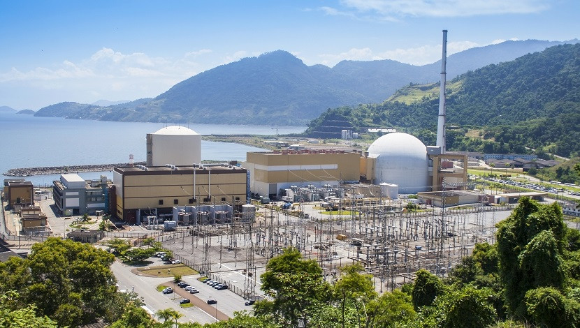 A Usina Nuclear de Angra 1 foi inaugurada em 1985. Foto: Amazul.