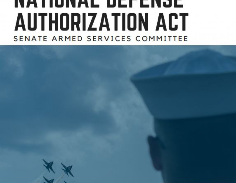 Portada del documento de la Comisión de Servicios Armados del Senado de EEUU. Imagen: Senado de EEUU