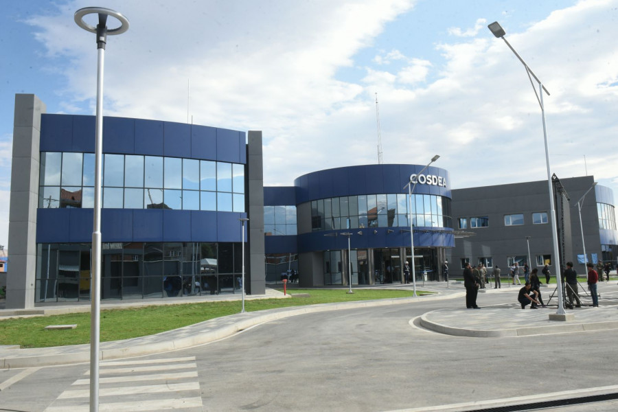 El Centro de Comando y Control recién inaugurado en Cochabamba. Foto: Agencia Boliviana de Información.