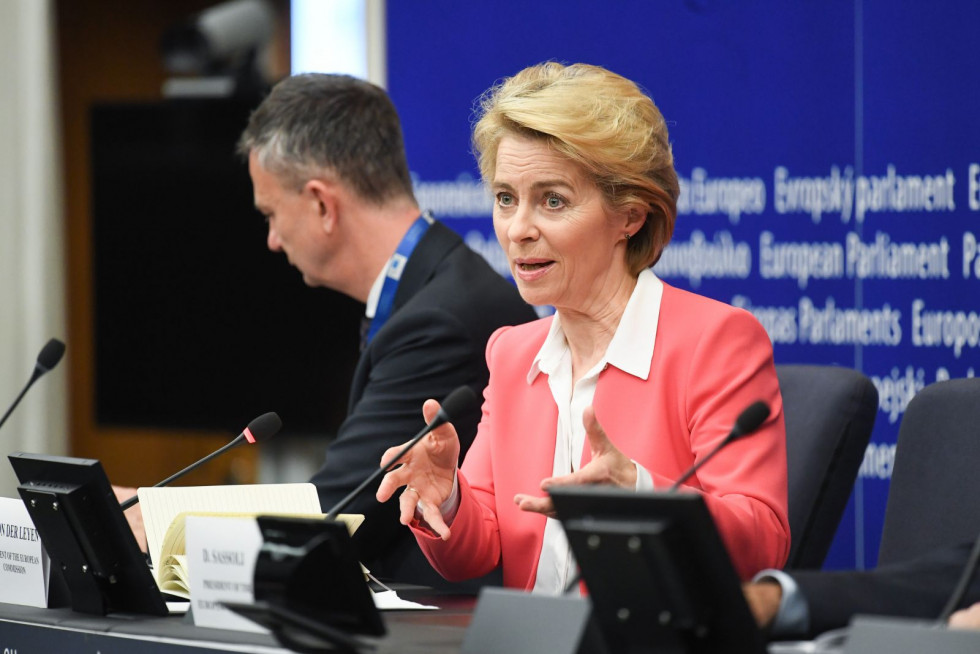 191127 ursulan von der leyen este miercoles en el parlamento europeo comision europea